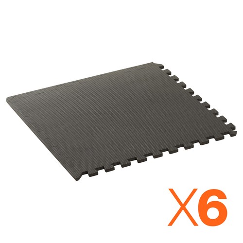 Mirafit black eva - black, foam
